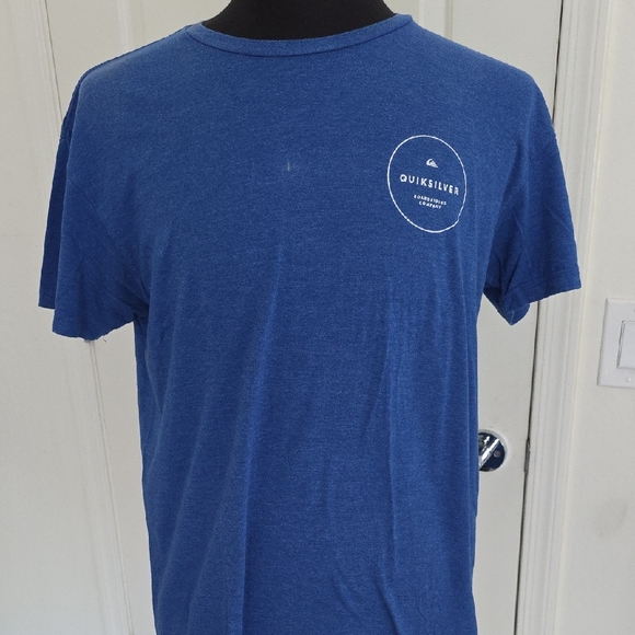 Quiksilver Classic Blue Short Sleeve Tee - Picture 1 of 3